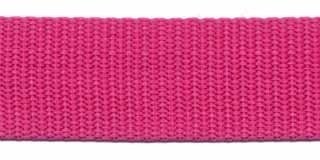 Tassenband PP zwaar band 25 mm roze